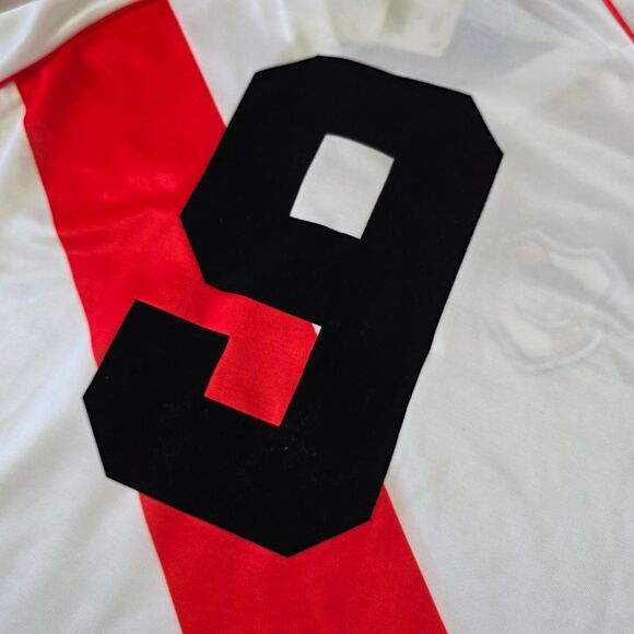 Adidas River Plate 1994 Retro Home Jersey White Red Long Sleeve Men's L IV7546 - Picture 13 of 16